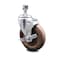 Service Caster 5 Inch High Temp Glass Filled Nylon 12mm Threaded Stem Caster with Brake SCC-TS20S514-GFNSHT-TLB-M1215 - alternate 2